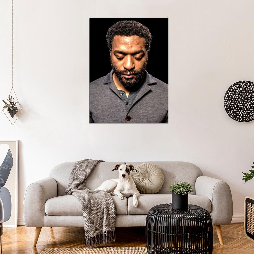 Chiwetel Ejiofor Amazing Portrait Handsome Actor Wall Art Print Poster