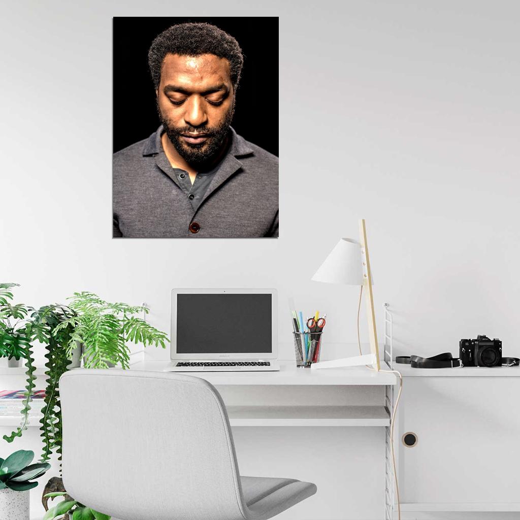 Chiwetel Ejiofor Amazing Portrait Handsome Actor Wall Art Print Poster