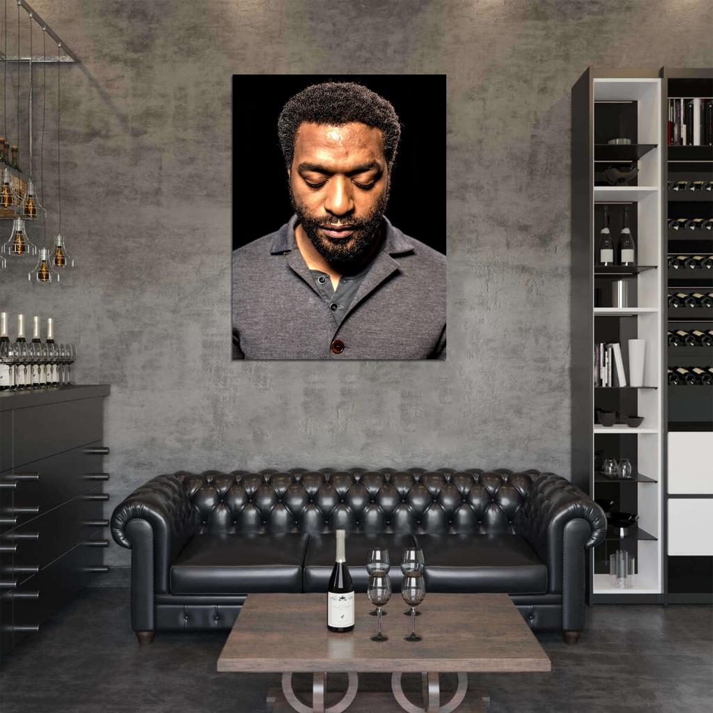 Chiwetel Ejiofor Amazing Portrait Handsome Actor Wall Art Print Poster