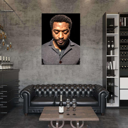 Chiwetel Ejiofor Amazing Portrait Handsome Actor Wall Art Print Poster