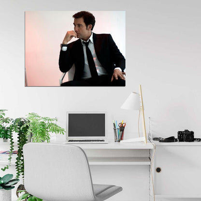 Clive Owen Amazing Portrait Suit Handsome Rare Wall Art Print Poster