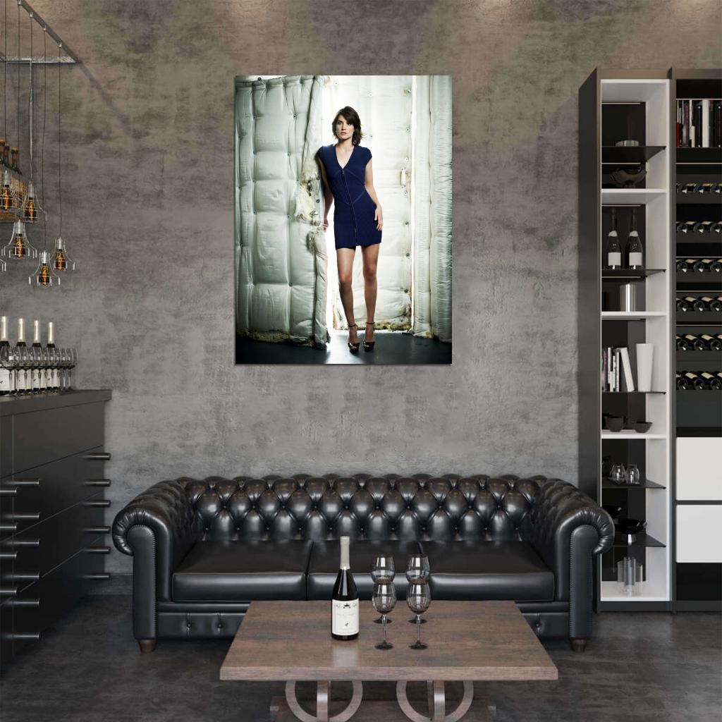 Cobie Smulders Hot Sexy Dress High Heels Actress Rare Wall Art Print Poster
