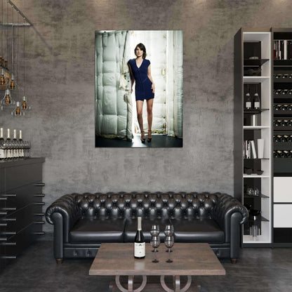 Cobie Smulders Hot Sexy Dress High Heels Actress Rare Wall Art Print Poster