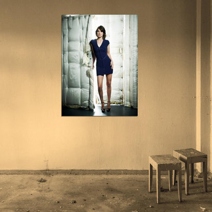 Cobie Smulders Hot Sexy Dress High Heels Actress Rare Wall Art Print Poster