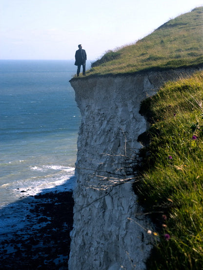 Daniel Craig Cliff Edge Overcoat Nature Amazing Rare Wall Art Print Poster