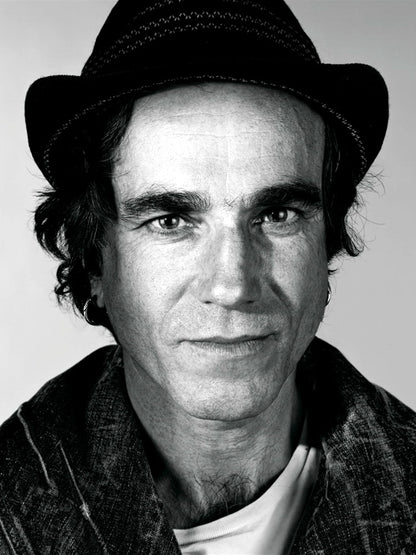 Daniel Day-Lewis Amazing Portrait Hat Handsome Actor Wall Art Print Poster