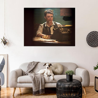 Daniel Radcliffe Waistcoat Typewriter Handsome Rare Wall Art Print Poster