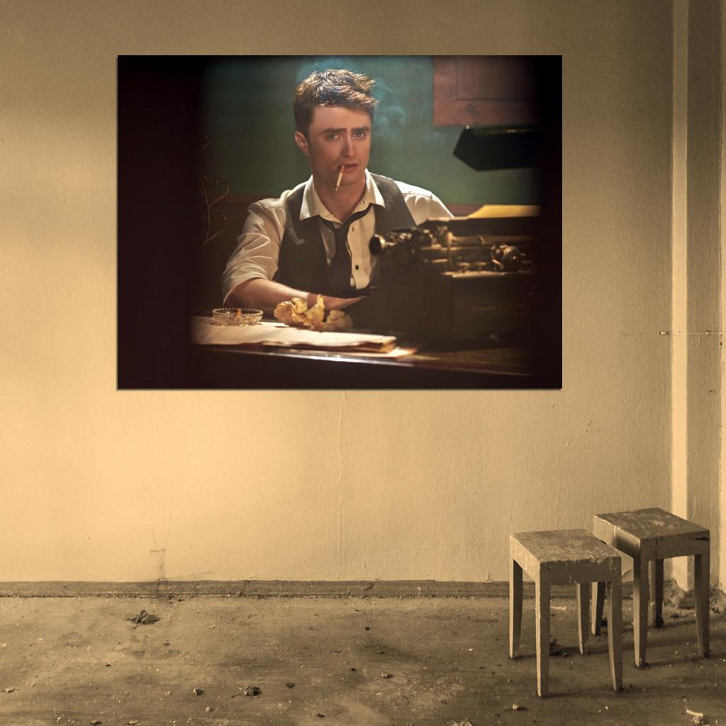 Daniel Radcliffe Waistcoat Typewriter Handsome Rare Wall Art Print Poster