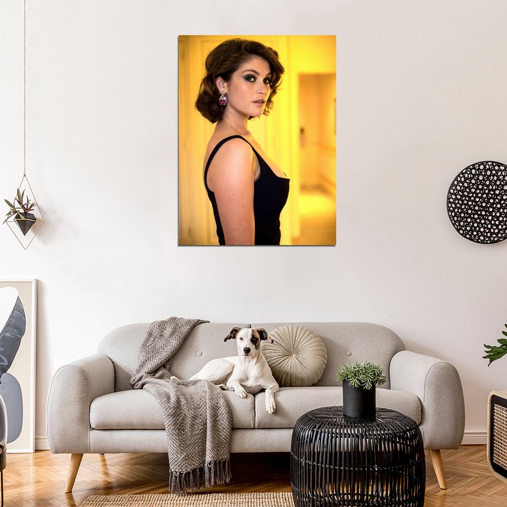 Gemma Arterton Amazing Elegant Hot Portrait Dress Wall Art Print Poster