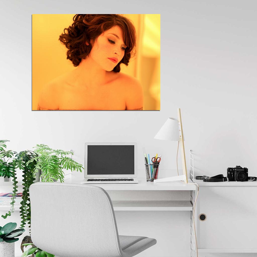 Gemma Arterton Amazing Elegant Sexy Fragile Portrait Wall Art Print Poster