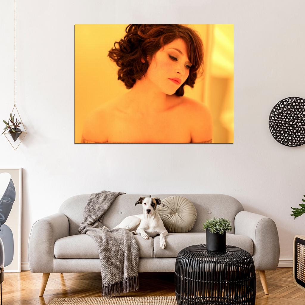 Gemma Arterton Amazing Elegant Sexy Fragile Portrait Wall Art Print Poster