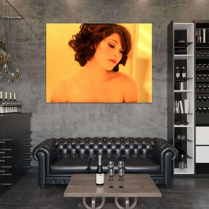Gemma Arterton Amazing Elegant Sexy Fragile Portrait Wall Art Print Poster