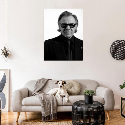 Harvey Keitel Suit Handsome Sunglasses Portrait Rare Wall Art Print Poster