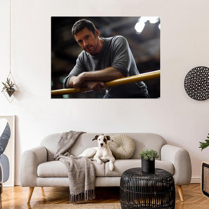 Hugh Jackman Amazing Portrait Handsome Hot Actor Wall Art Print Poster