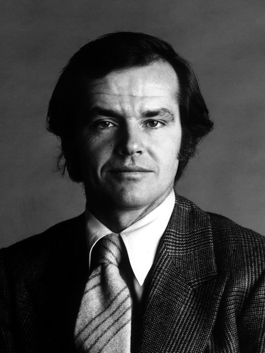 Jack Nicholson BW Portrait Suit Handsome Young Actor Wall Art Print Poster