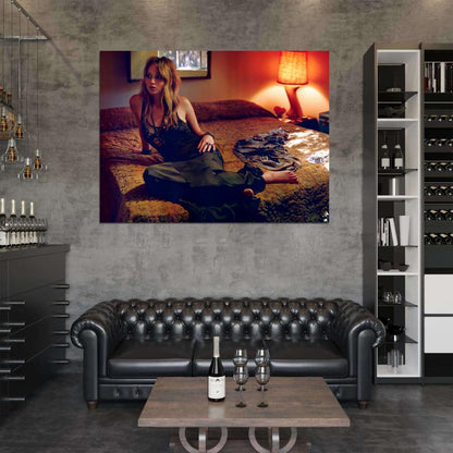 Jennifer Lawrence Dress Bed Romantic Hot Sexy Rare Wall Art Print Poster
