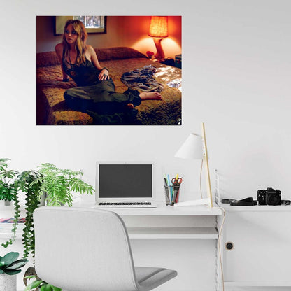 Jennifer Lawrence Dress Bed Romantic Hot Sexy Rare Wall Art Print Poster