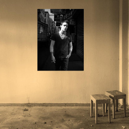 Jonathan Rhys Meyers City Street Amazing BW Hot Rare Wall Art Print Poster