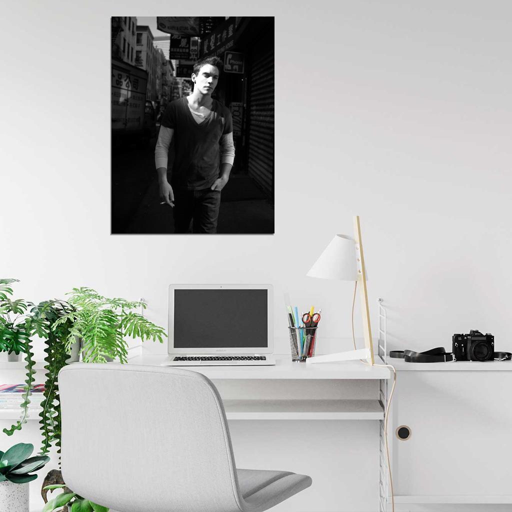 Jonathan Rhys Meyers City Street Amazing BW Hot Rare Wall Art Print Poster