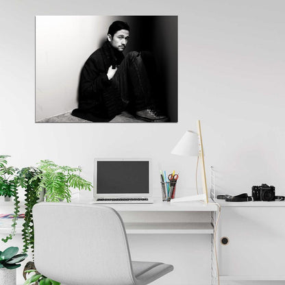 Joseph Gordon-Levitt BW Hot Charming Handsome Actor Wall Art Print Poster