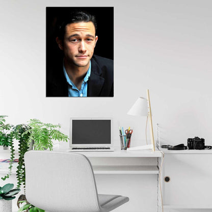 Joseph Gordon-Levitt Portrait Hot Charming Handsome Wall Art Print Poster