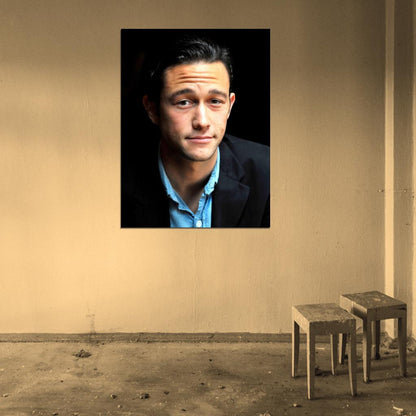 Joseph Gordon-Levitt Portrait Hot Charming Handsome Wall Art Print Poster