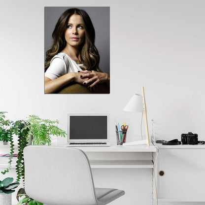Kate Beckinsale Hot Charming Elegant Actress Wall Art Print Poster
