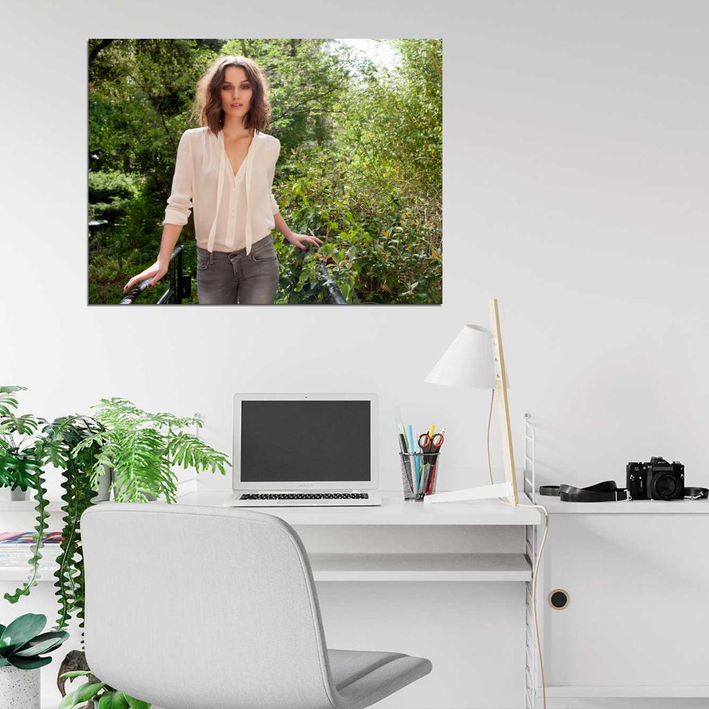 Keira Knightley White Hot Sexy Elegant Beautiful Wall Art Print Poster