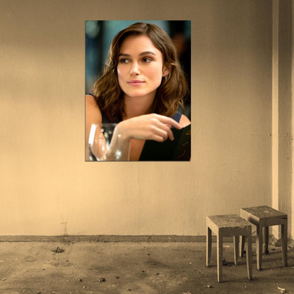 Keira Knightley Portrait Hot Elegant Beautiful Actress Wall Art Print Poster