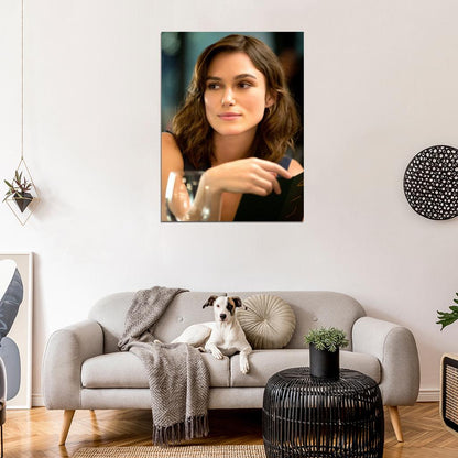Keira Knightley Portrait Hot Elegant Beautiful Actress Wall Art Print Poster