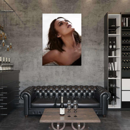 Keira Knightley Portrait Hot Elegant Actress Rare Wall Art Print Poster