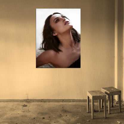 Keira Knightley Portrait Hot Elegant Actress Rare Wall Art Print Poster