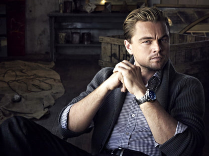 Leonardo DiCaprio Amazing Portrait Handsome Rare Wall Art Print Poster