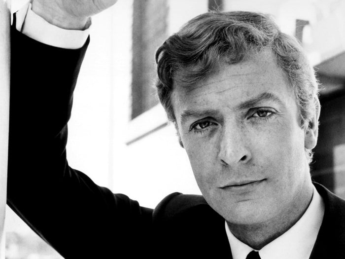 Michael Caine Portrait Young Elegant Actor Retro Rare Wall Art Print Poster