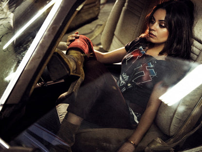 Mila Kunis Car Boots Amazing Hot Sexy Actress Rare Wall Art Print Poster