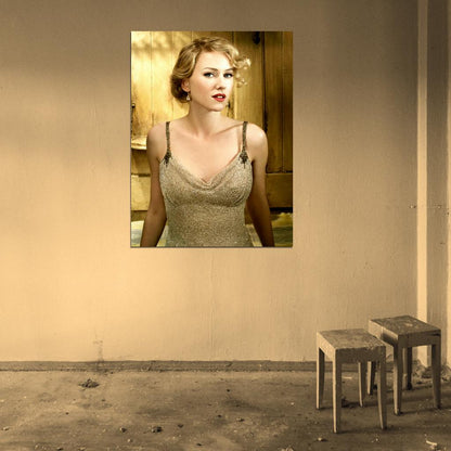 Naomi Watts Golden Dress Hot Beautiful Actress Rare Wall Art Print Poster
