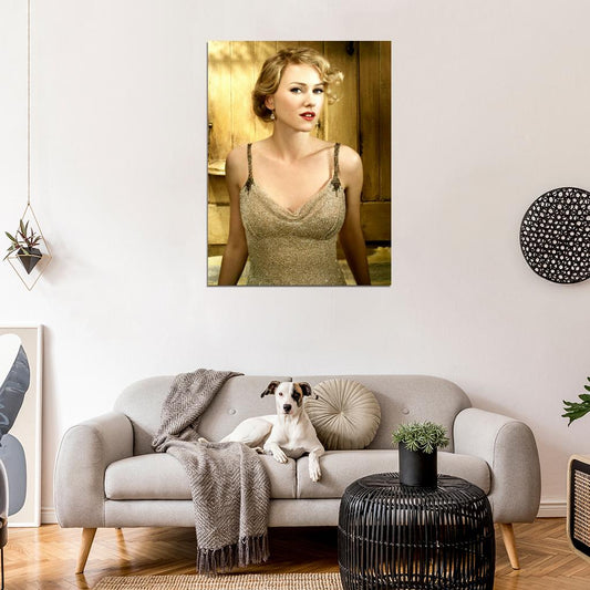 Naomi Watts Golden Dress Hot Beautiful Actress Rare Wall Art Print Poster
