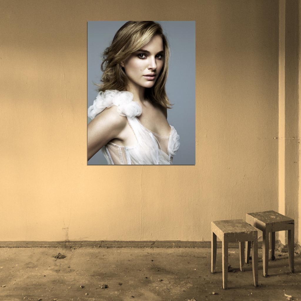 Natalie Portman Portrait Dress Hot Sexy Beautiful Rare Wall Art Print Poster