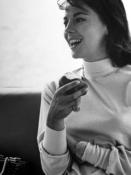 Natalie Wood Portrait Hot Beautiful Actress Retro Rare Wall Art Print Poster