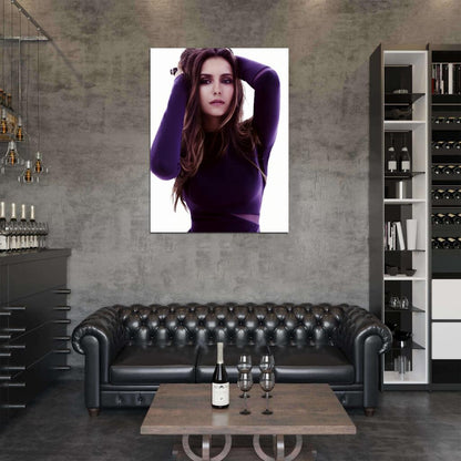 Nina Dobrev Portrait Hot Sexy Beautiful Elegant Rare Wall Art Print Poster