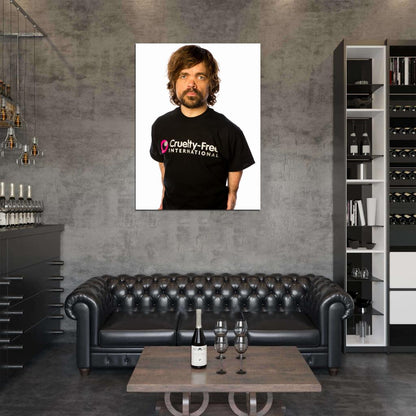 Peter Dinklage Portrait Amazing Handsome Actor Rare Wall Art Print Poster
