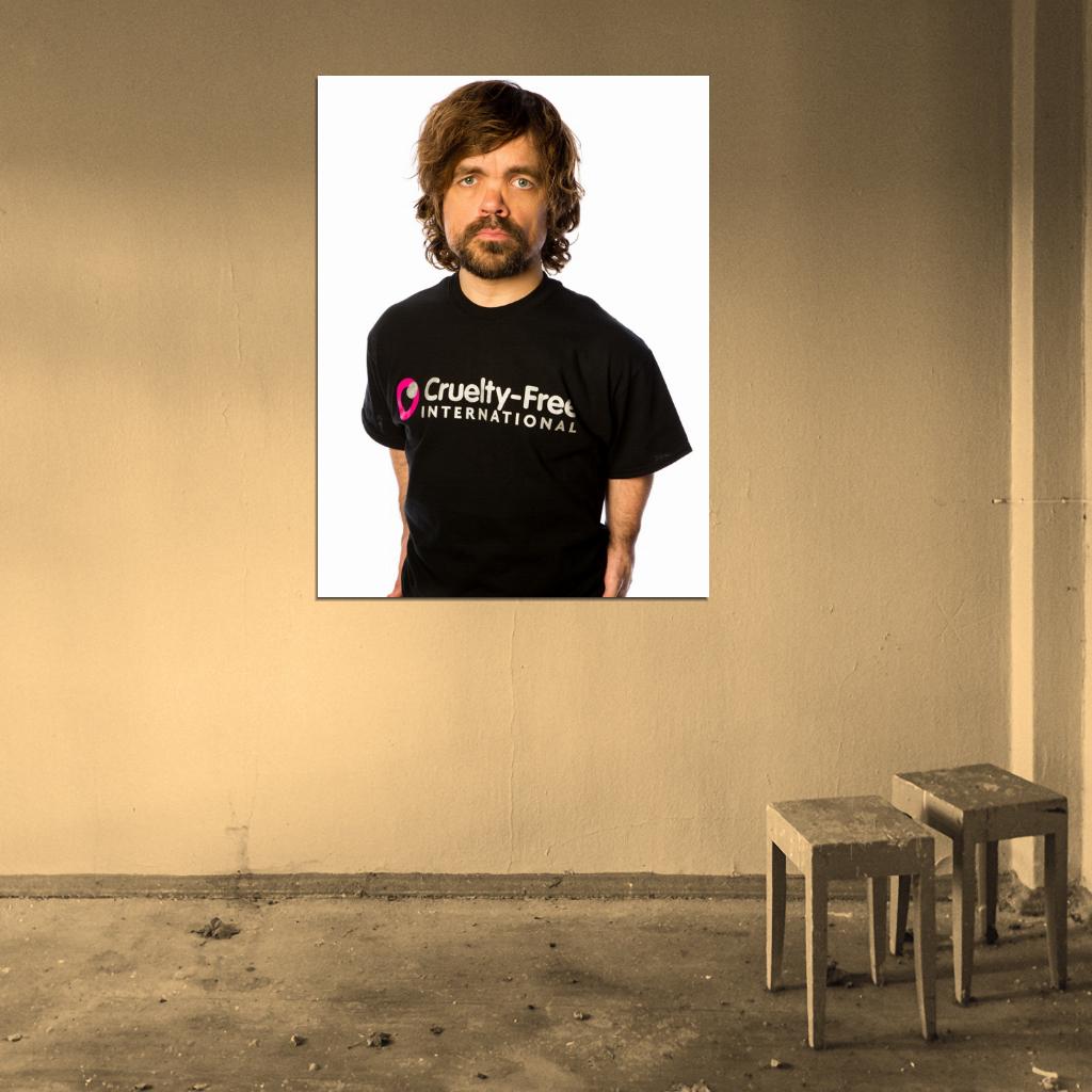 Peter Dinklage Portrait Amazing Handsome Actor Rare Wall Art Print Poster