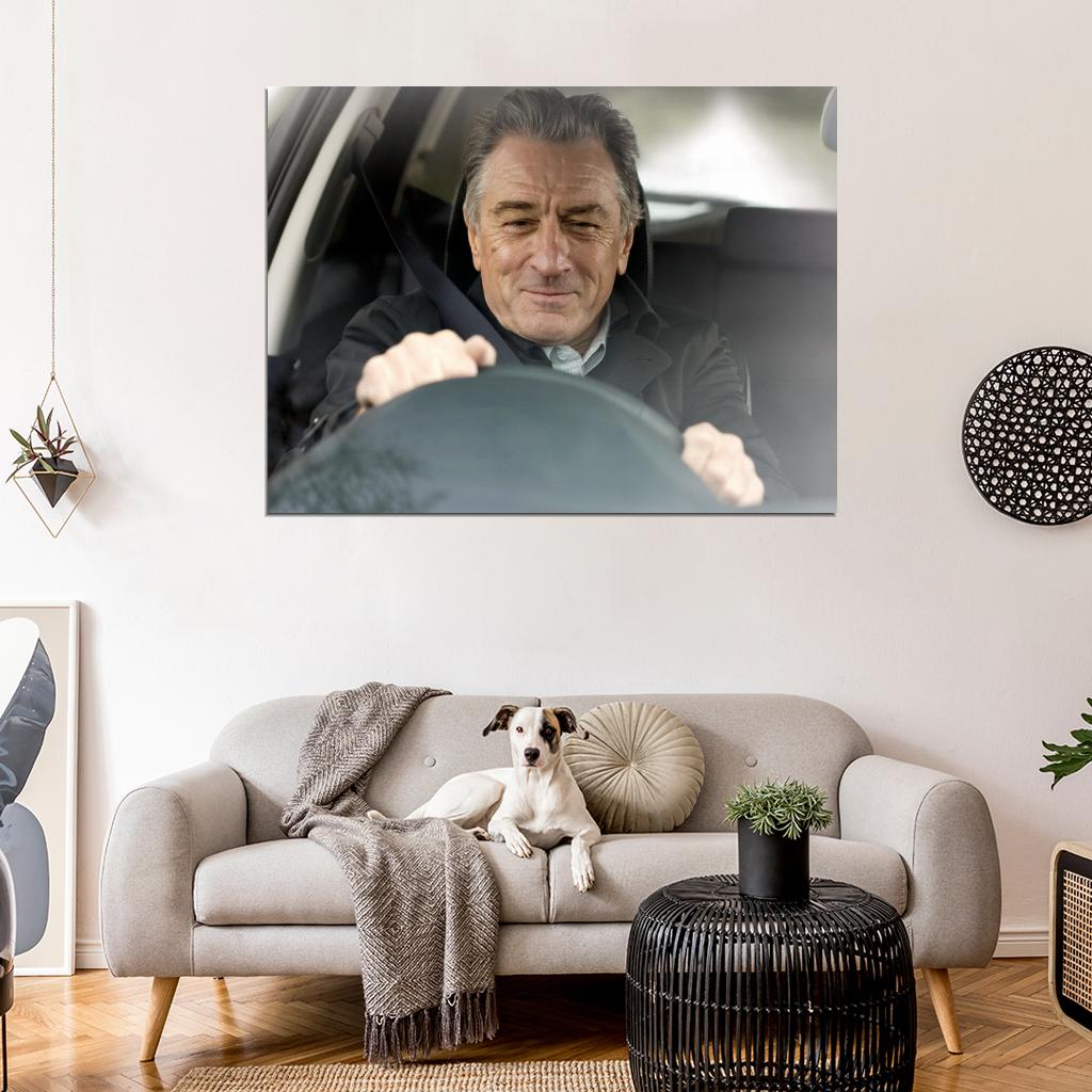 Robert De Niro Amazing Car Charismatic Handsome Rare Wall Art Print Poster