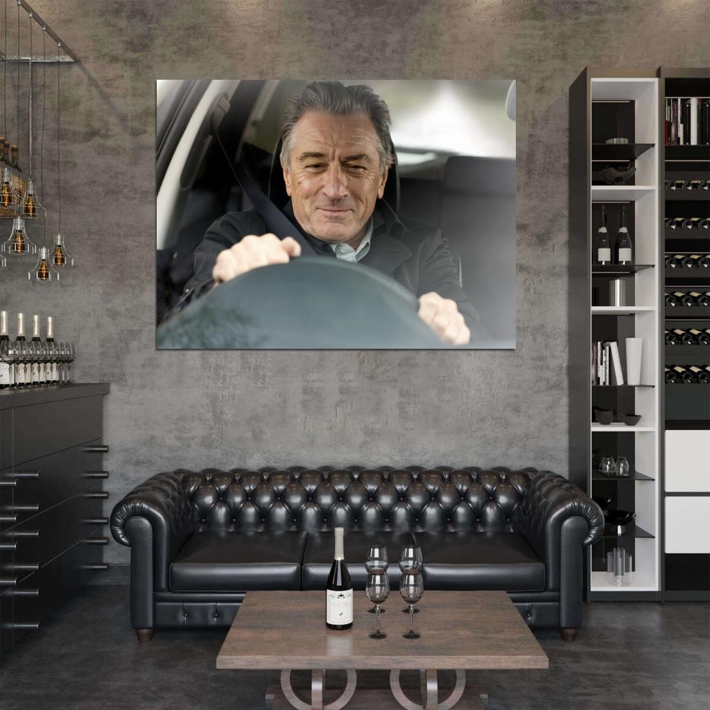 Robert De Niro Amazing Car Charismatic Handsome Rare Wall Art Print Poster