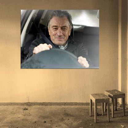 Robert De Niro Amazing Car Charismatic Handsome Rare Wall Art Print Poster