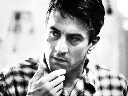 Robert De Niro Amazing BW Portrait Young Handsome Rare Wall Art Print Poster