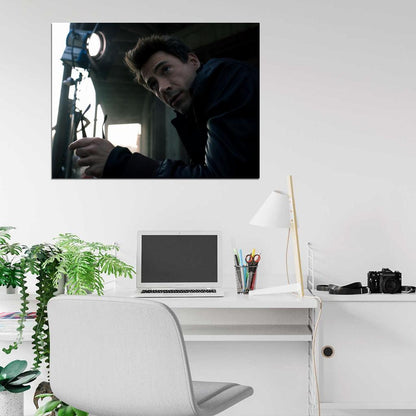 Robert Downey Jr Awesome Portrait Hot Handsome Rare Wall Art Print Poster