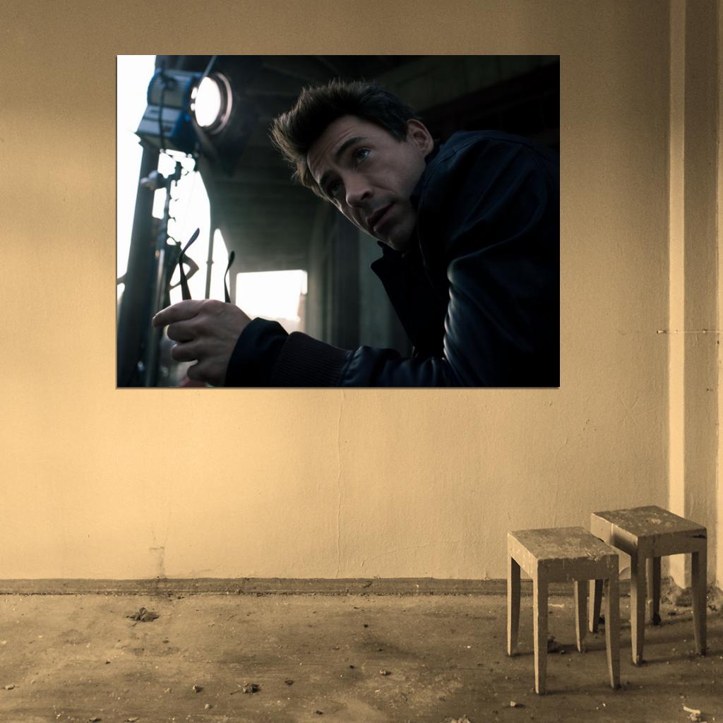 Robert Downey Jr Awesome Portrait Hot Handsome Rare Wall Art Print Poster
