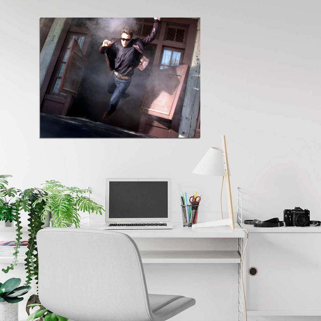 Robert Downey Jr Amazing Explosion Sunglasses Rare Wall Art Print Poster