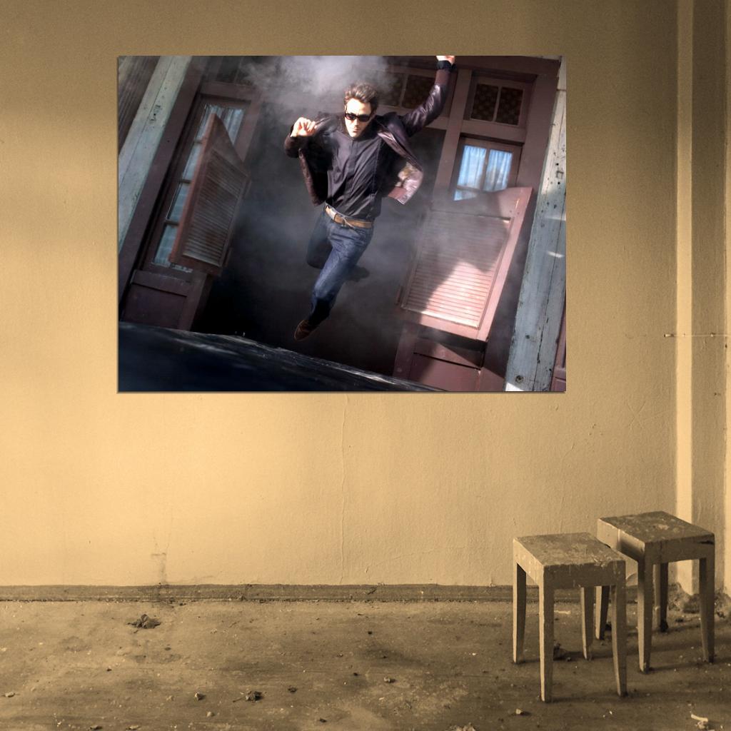 Robert Downey Jr Amazing Explosion Sunglasses Rare Wall Art Print Poster